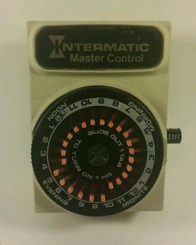 Intermatic Master Control timer, 24 hour repeat timer, lamp appliance model D811