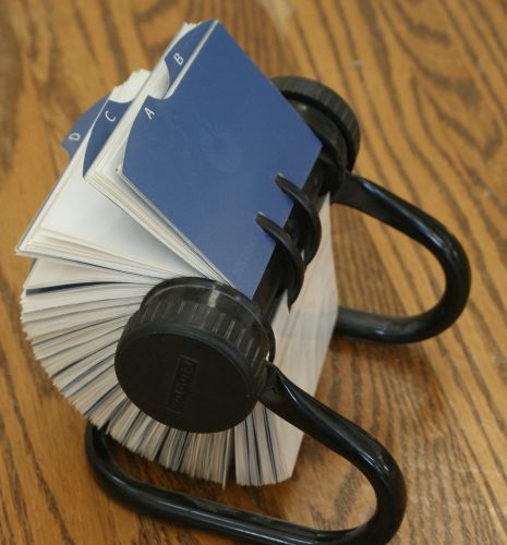 ROLODEX Rotary Business Card File  L#980