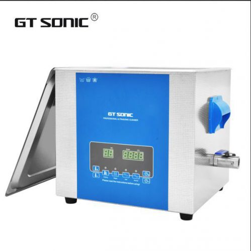 Brand New GT Sonic Dental GT-2013QTS Ultrasonic Cleaner 13L 300W CE
