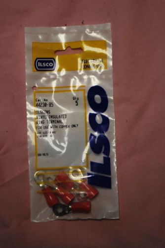 ILSCO Ring Terminal 44230-B5  Package of 5 terminals #8AWG #10 screw (2 packs)