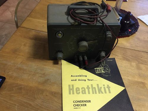 Vintage Heathkit Condenser Checker C-3