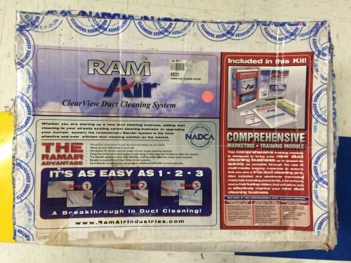 RamAir ClearView Duct Cleaning System- USED