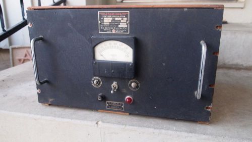 STABILINE AC Voltage Regulator TYPE EM1102R Superior Electric Vintage Industrial