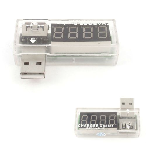 USB Charging Tool Voltage Current Meter Mobile Battery Tester Power Detector Cle