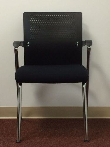 Ergo Office Mid Back Stackable Chair in Black (very gently used)