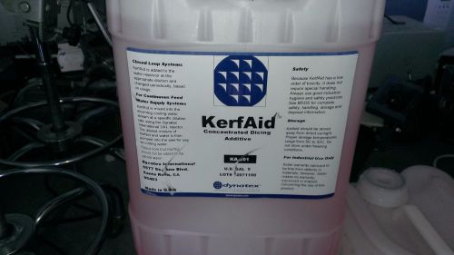 KerfAid concentrated dicing additive 5 gallon size from Dynatex