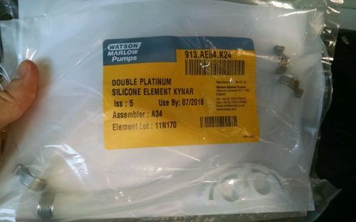 Watson Marlow Double Platinum Silicone Element Kynar exp: 07/2018