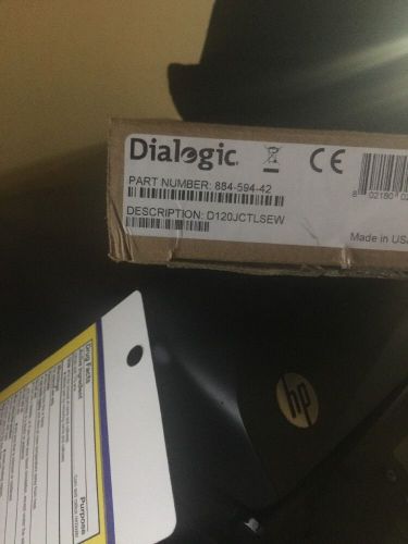 Dialogic D120JCTLSEW brand new sealed D/120JCTLSEW