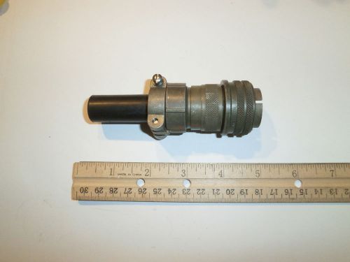 Used - ms3106a 20-27p (sr) with bushing - 14 pin plug for sale