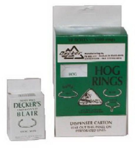 Decker 100 Pack, Blair No, 3 Hog Rings