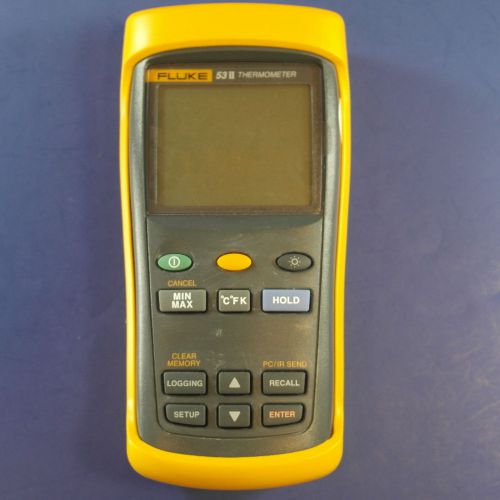 Fluke 53 II Thermometer, Very Good condition, Extras