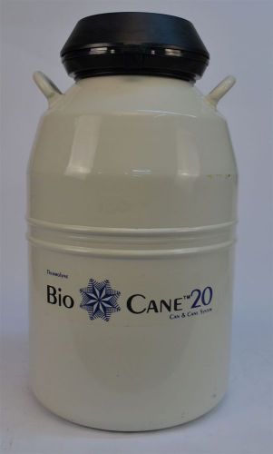 Thermolyne Bio Cane 20 Liquid Nitrogen LN2 Dewar Can &amp; Cane System Cryogenic