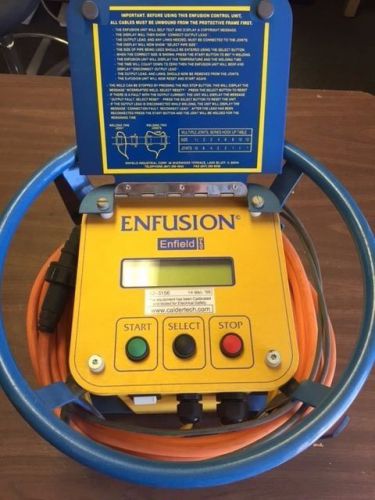 Enfield Enfusion Fusion GPS Plastic PVC GAS Pipe Welder 120VAC