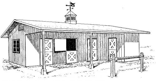 Horse Barns, Pasture and Other Plans and Helpful Ideas 30 Plans on CD FREE SHIP