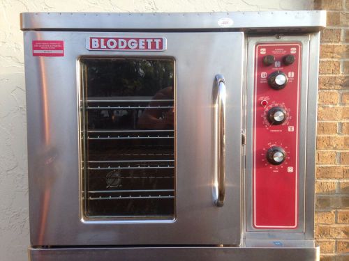 Used blodgett commercial electric single oven &amp; cart for sale