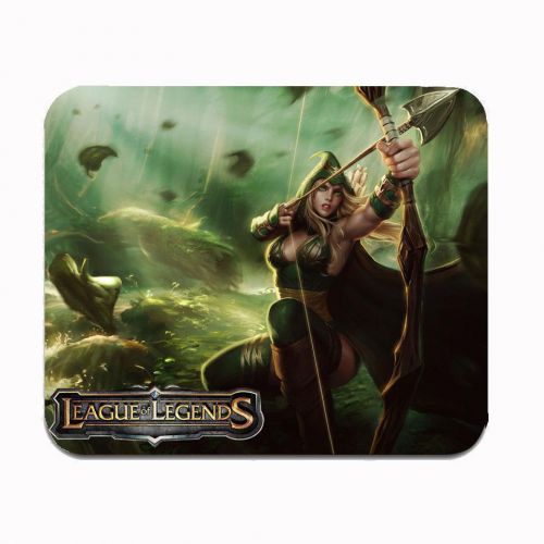 New LOL ashe2 PC Cover Mousepad for Laptop / PC for Gift