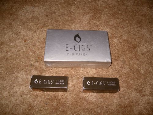 E - Cigs Pro Vapor Kit (With Juices ! ) - Brand New - Premium Quality  L@@K