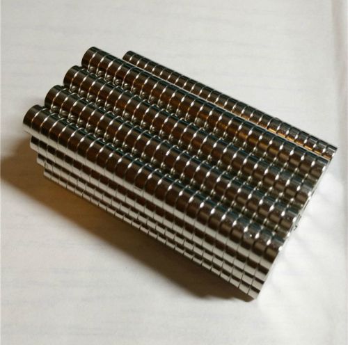 50pcs Neodymium Disc Mini 8X3mm Rare Earth N35 Strong Magnets