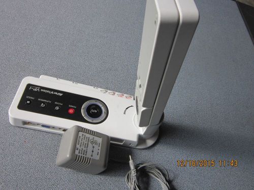 AverVision  PV1 Document Camera  .Captures Images/Projects .AC Adapter