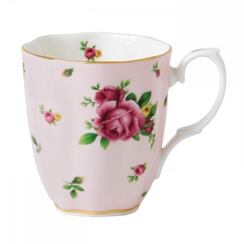 New Royal Doulton Royal Albert New Counry Rose Pink Mug