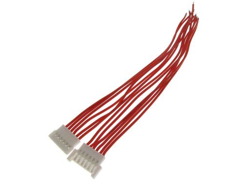 6P 6-Pin 2.0mm Wire to Wire Pluggable Connector w/ Cable - Pair Male/Female
