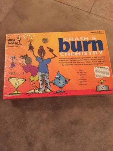 Awesome The Wild Goose Crash and Burn Chemistry Science Set Adult Supervision