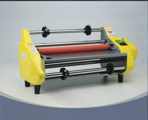 Brand New 17.5&#034; Laminator Four Rollers Hot Roll Laminating Machine