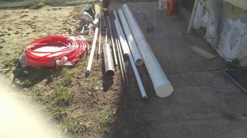 Assorted Plumbing Supplies PVC, Copper, Cast Iron, Pex