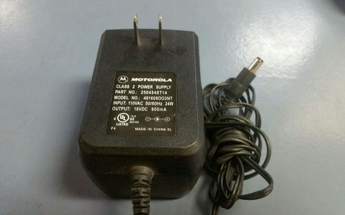 OEM Motorola Power Adapter 481609OO3NT