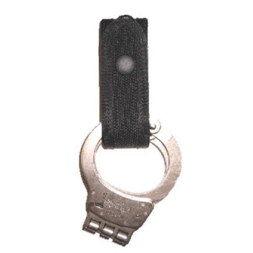 Stallion Leather Black Ballistic Nylon Finish Universal Handcuff Strap - High Qu