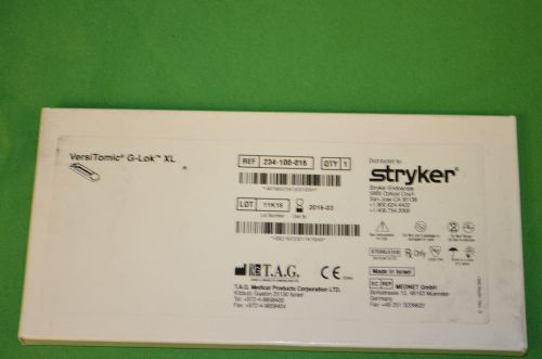 Stryker VersiTomic G-Lok XL - In Date expires 3/2016