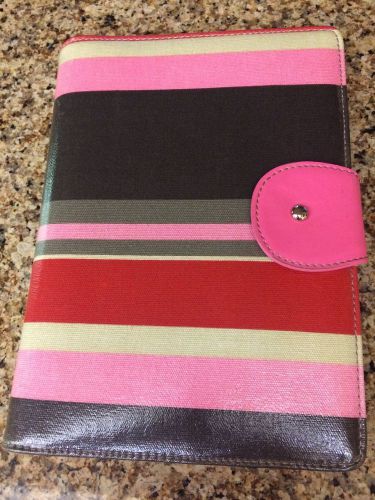Franklin covey striped classic slim wire-bound planner cover for sale