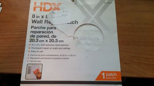 HDX 8 ib x 8 in Wall Repair Patch 256975 *NEW OTHER*