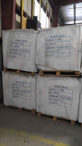 Super sack / bulk bag / big bags 42x42x33 1500Lbs 245 units per pallets