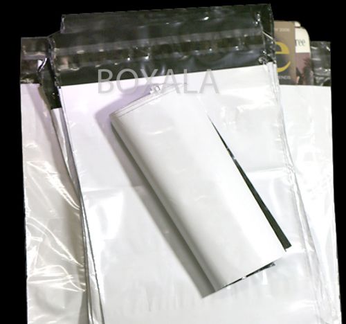 50 Pieces 12 x18 White Poly Mailers Shipping Envelopes Self Sealing Bags