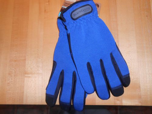 TOUCHSCREEN Men&#039;s Work GLOVES  Black Canyon Outfitters New Large HI- DEXTERITY
