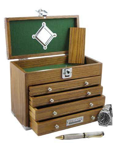 Gi-509 gerstner international mini oak hobby/tool box (chest) for sale