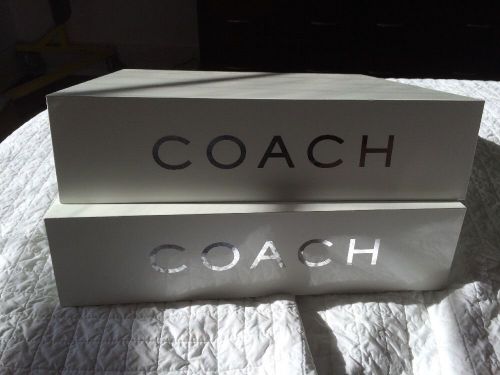 Coach Handbag  Store Display Fixture DISPLAY Stand Metal White