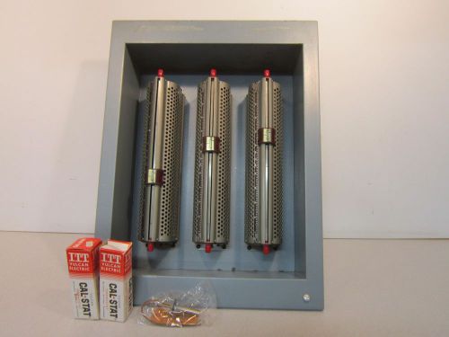 Rex Rheostat Potentiometers (2600 OHMS, 0.5 Amps) w/ Vulcan Cal-Stat Thermostats