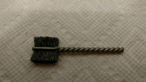 Anderson 25480 wire butterfly tube brush steel ptf5 5/8&#034; .625 x .008 - 1/8 stem for sale