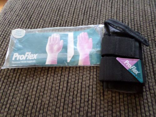 PROFLEX Personal Wrist Support #410 Right XL Black With Package &amp; Instructions