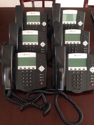 Polycom Soundpoint IP450 IP Telephones (Set of 6)