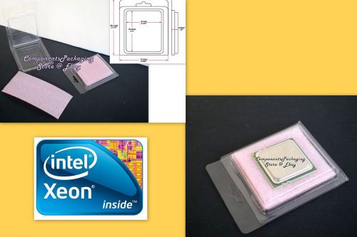 40 - Clam Shell for LGA 1366 115X 771 775 Intel CPU Processors + ESD Foam New
