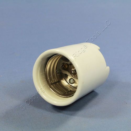 Leviton mogul porcelain hid lampholder light socket quick-connect tabs 8756-qc for sale