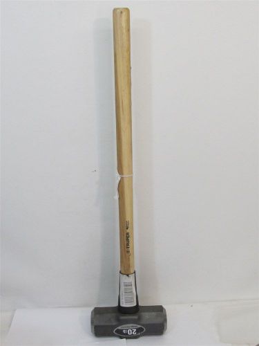Truper 30923, 20 lb Sledge Hammer, Hickory Handle, 36&#034; OAL