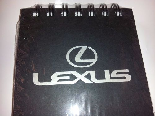 Lexus Writing Note Pad Black