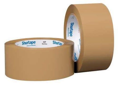 2 rolls shurtape hp 200 carton sealing tape,tan, 48mm x 100m (brand new) for sale