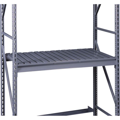 Tennsco bulk storage rack starter kit-72inw steel decking bu-724896csmg for sale