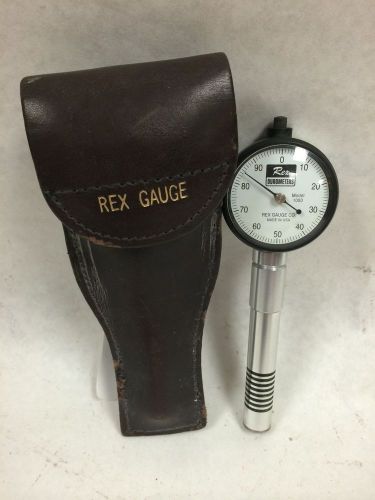 REX 1000 Type A Durometer Gauge Tester With Case
