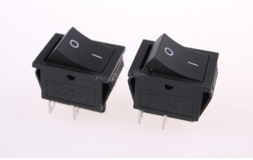 5pcs On/Off 4 Pins Black button DSPT Rocker Switch AC 250V/15A 125V/20A